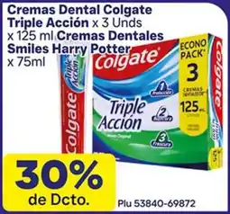 La Gran Colombia Colgate cremas dental triple acción oferta