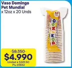La Gran Colombia Pet mundial vaso domingo oferta