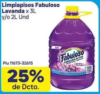 La Gran Colombia Fabuloso limpiapisos lavanda oferta