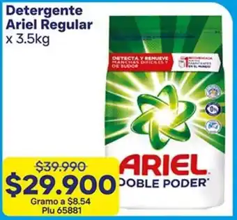 La Gran Colombia Ariel detergente regular oferta
