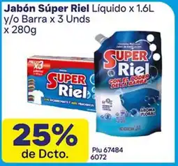 La Gran Colombia Súper riel jabón líquido oferta