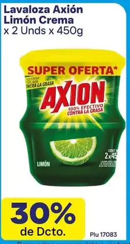 La Gran Colombia Axión lavaloza limón crema oferta