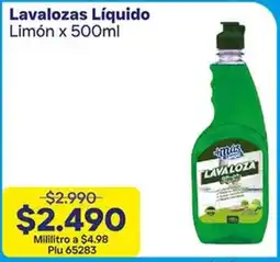 La Gran Colombia +mas lavalozas líquido limón oferta