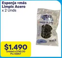 La Gran Colombia +más limpic esponja acero oferta