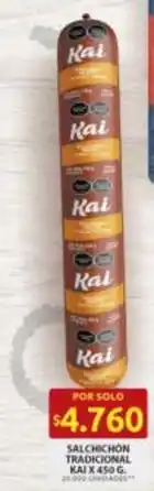 Ara Salchichón tradicional oferta