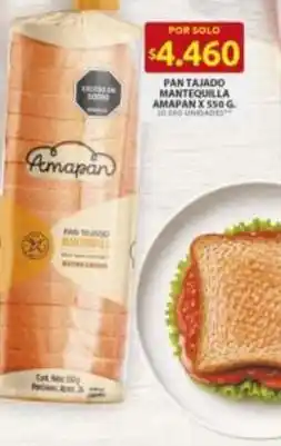 Ara Pan tajado mantequilla oferta