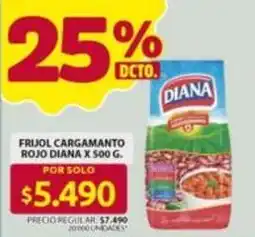 Ara Diana - frijol cargamanto rojo oferta