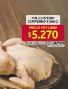 Ara Campesino - pollo entero campesino oferta