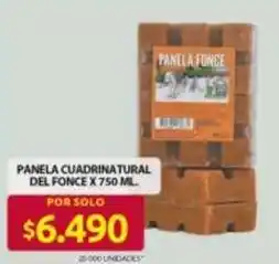 Ara Del fonce - panela cuadrinatural oferta