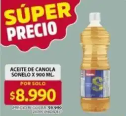 Ara Sonelo - aceite de canola oferta