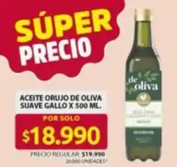 Ara Gallo - aceite de oliva oferta