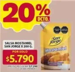Ara San jorge - salsa mostamiel oferta