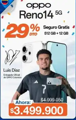 Alkosto Díaz - reno14 5g oferta
