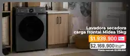 Easy Pago - lavadora secadora carga frontal 15kg oferta
