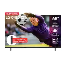 Falabella Televisor 65 pulgadas|4K UHD QNED Mini LED|65QNED65BSA|Incluye AI Magic Remote oferta