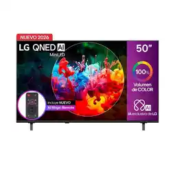 Falabella Televisor 50 pulgadas|4K UHD QNED Mini LED |50QNED70BSA |Incluye AI Magic Remote oferta