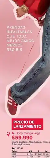 Leonisa Xs - a. body manga larga oferta
