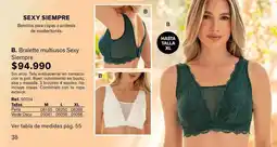 Leonisa Arco - bralette multiusos sexy siempre oferta