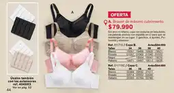 Leonisa Arco - brasier de máximo cubrimiento (ref. 01175/c copa b, ref. 01176/c copa c) oferta