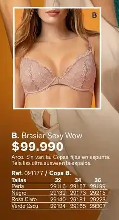 Leonisa Suave - b. brasier sexy wow oferta