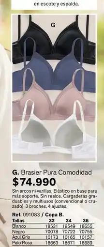 Leonisa Arcos - g. brasier pura comodidad oferta