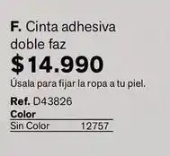 Leonisa Piel - cinta adhesiva doble faz ref. d43826 oferta