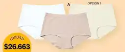 Leonisa Pack of 3 briefs oferta