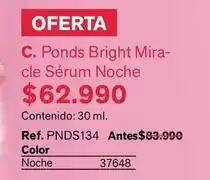 Leonisa C. ponds bright miracle sérum noche ref. pnds134 oferta