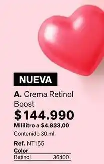 Leonisa A. crema retinol boost oferta