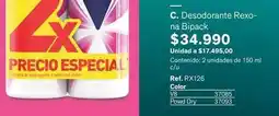 Leonisa Rexona - desodorante bipack oferta