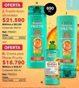 Leonisa Fructis - j. acondicionador oferta