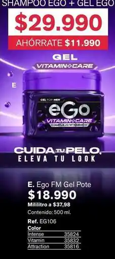 Leonisa Ego - e. fm gel pote oferta
