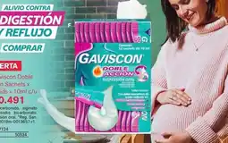 Leonisa San - gaviscon doble acción suspensión oral sachets x 12 unidades x 10ml c/u oferta