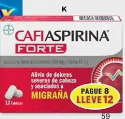 Leonisa Bayer - cafiaspirina forte oferta