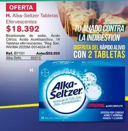 Leonisa San - h. alka-seltzer tabletas efervescentes oferta