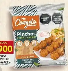 Listo - pinchos de pollo apanado