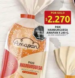 Ara Pan hamburguesa oferta