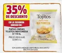 Ara Papas ondas mayonesa oferta