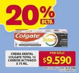 Ara Colgate - colgate total 12 carbon activado oferta