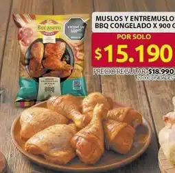 Ara Bucanero - muslos y entremuslos bbq congelado oferta