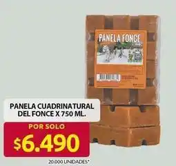 Ara Fonce - panela cuadrinatural oferta