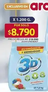 Ara 3d - 3d detergente oferta