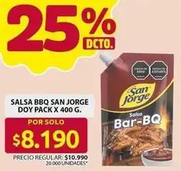 Ara San jorge - salsa bbq oferta