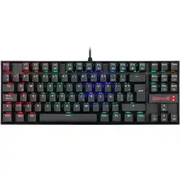 Falabella TECLADO GAMER KUMARA SWITCH ROJO K552RGB1RSP EN ESPAÑOL NEGRO oferta