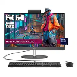 Falabella TODO EN UNO PROONE INTEL CORE ULTRA 5-125U 8GB RAM 1TB SSD 23.8 FHD COLOR NEGRO oferta