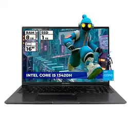 Falabella PORTATIL INTEL CORE I5-13420H 8GB RAM 1TB SSD16 WUXGA COLOR NEGRO oferta