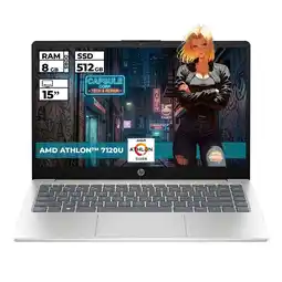 Falabella PORTATIL AMD ATHLON SILVER 7120U 8GB RAM 512GB SSD 14 HD oferta