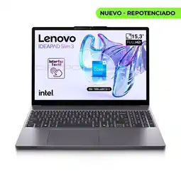 Falabella Portatil IP Slim 3 15IRH10 - 15,3″ WUXGA TOUCH - Intel i5-13420H - RAM 16GB 512GB SSD - Gris oferta