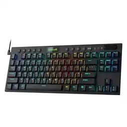 Falabella Teclado Gamer Mecanico Horus TKL Alambrico Bajo Perfil Switch Red - Negro oferta