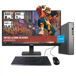 Falabella PC TINY THINKCENTRE NEO 50Q GEN 5 INTEL CORE 5 210H 8 GB RAM 1 TB SSD M.2 oferta